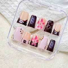 RIICFDD handmade nails close-up highlights craftsmanship and premium finish
