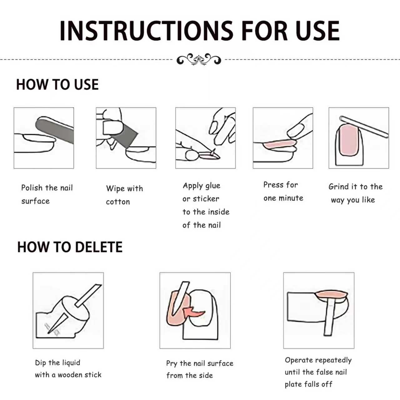 RIICFDD removal tip using warm water for easy nail peel