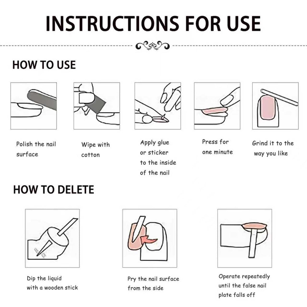 RIICFDD removal tip using warm water for easy nail peel