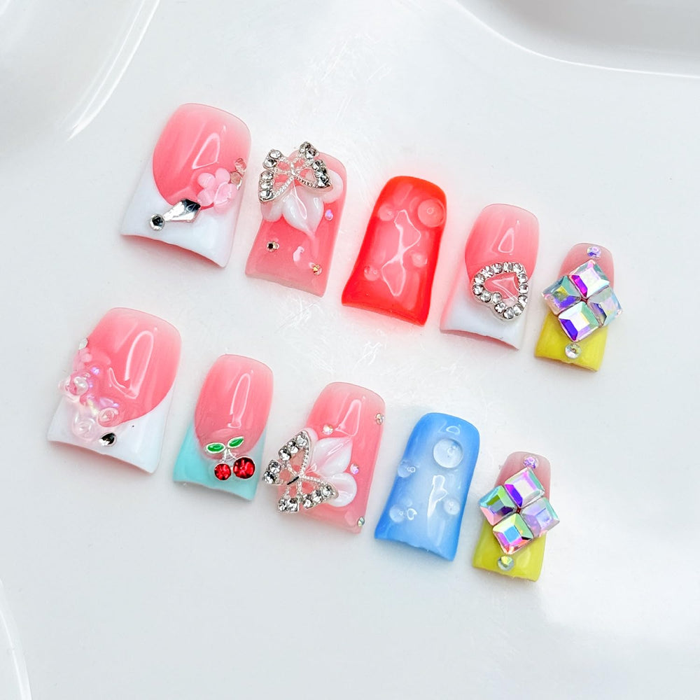 RIICFDD natural shape nails for comfortable everyday use