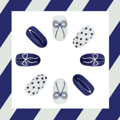 RIICFDD easy-apply press-on nails with jelly glue for quick DIY manicure