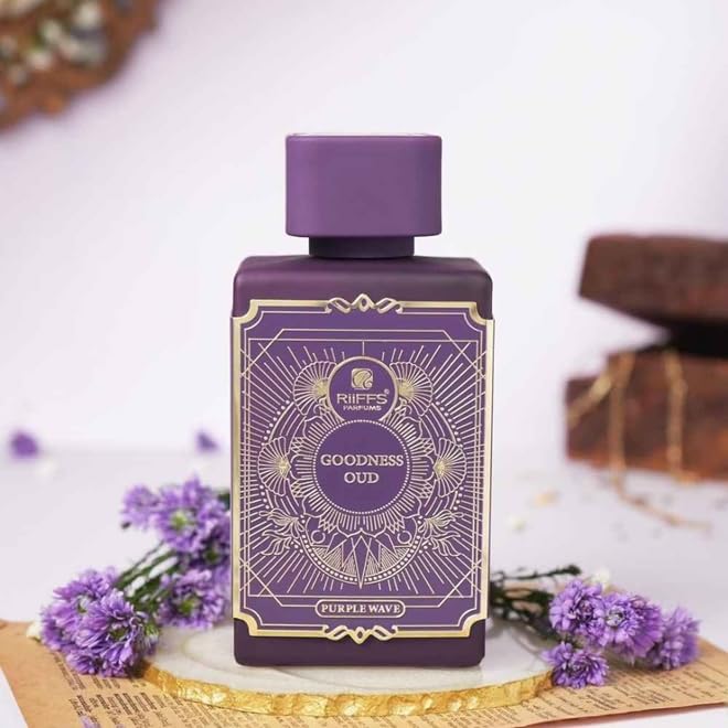 Riiffs Goodness Oud Purple Wave perfume pour ready for special occasions.