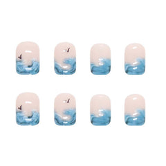 RikView blue wave nails offer an easy DIY upgrade for special occasions