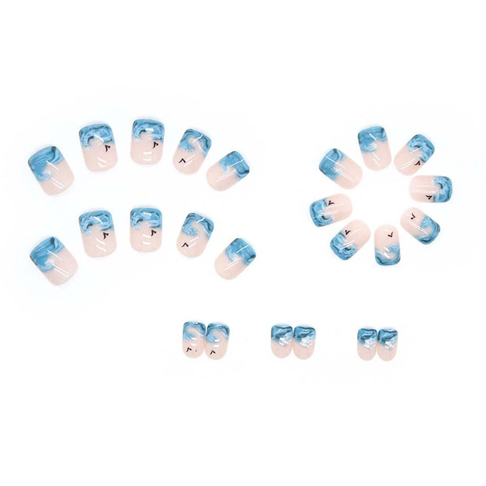 RikView French-tip waves add subtle flair for date nights and busy mornings
