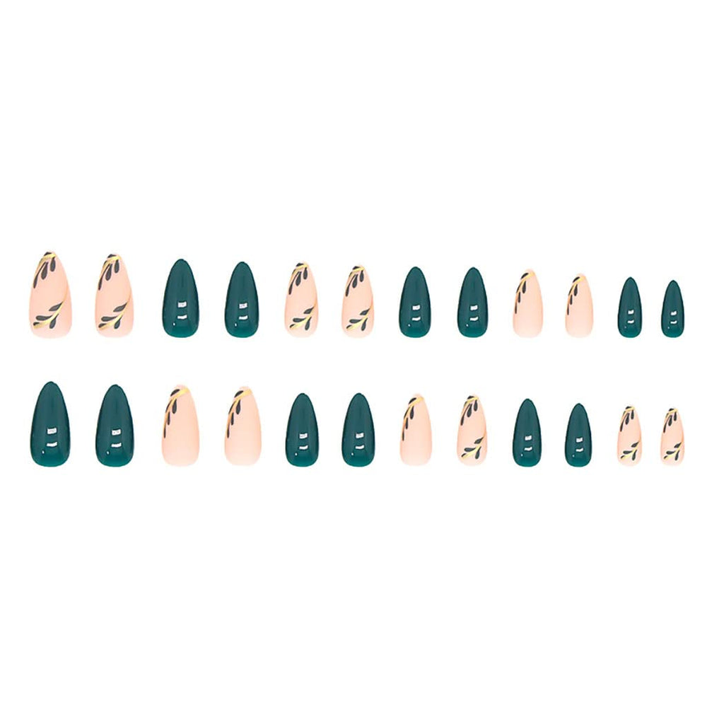 RikView quick 15-minute nail application demonstration with long almond nails