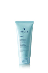 Rilastil Aqua Face Cleanser bottle shown for gentle daily cleansing across all skin types.