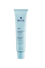 Rilastil Aqua Hydrating Mask bottle close-up for deep hydration