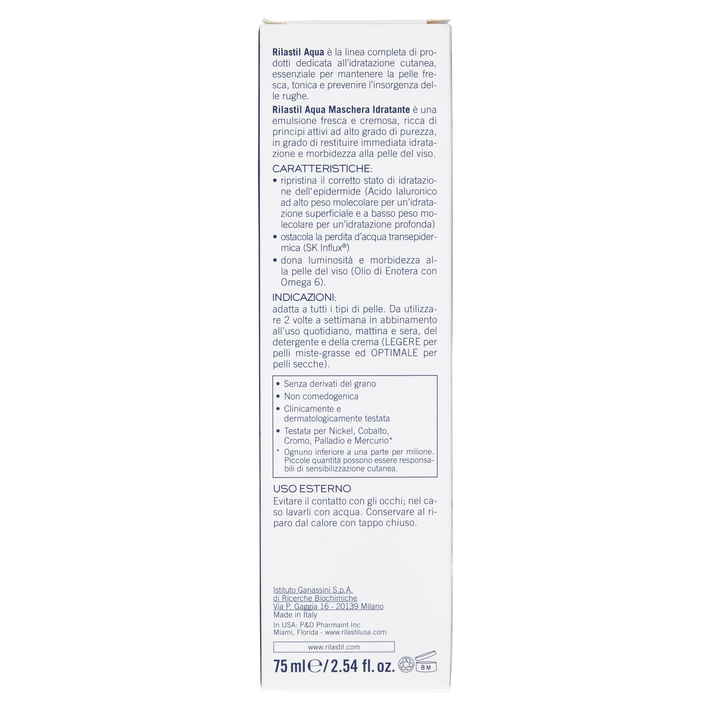 Rilastil Aqua Hydrating Mask integrated into skincare routine for balanced hydration