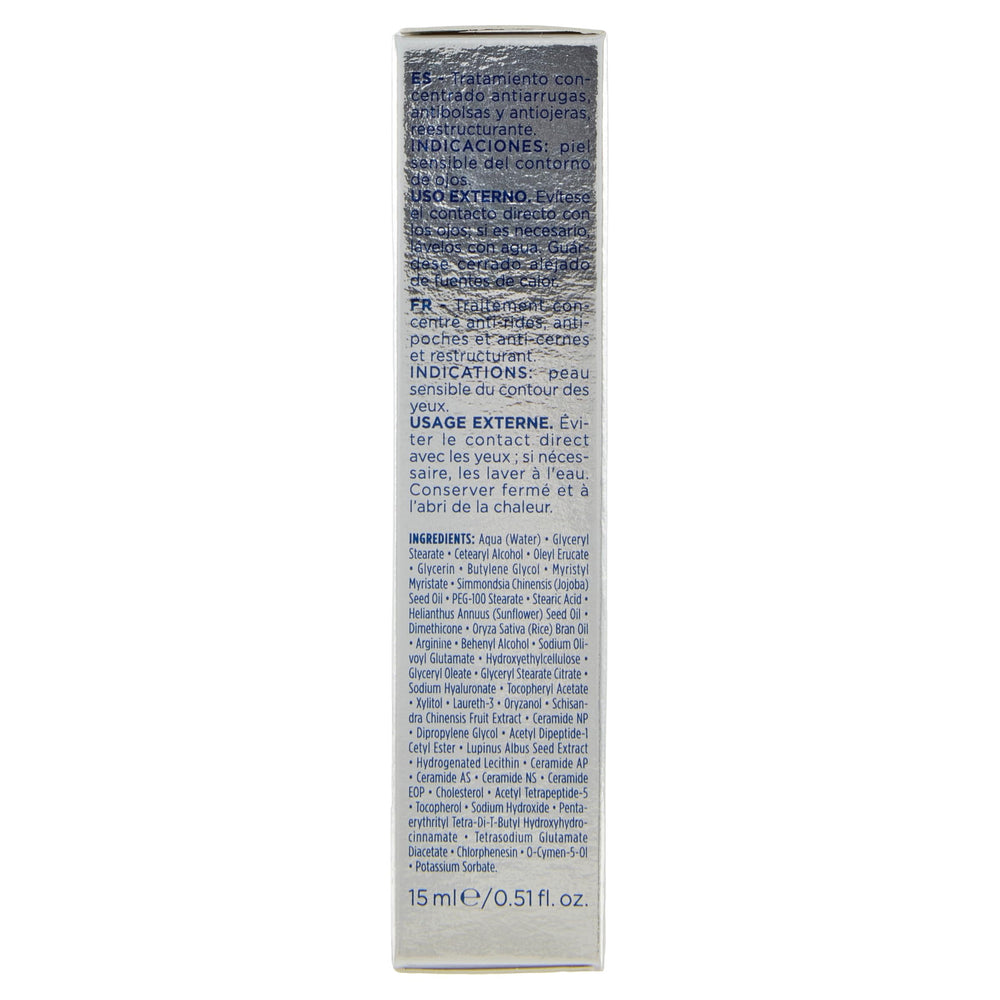 Rilastil Hydrotenseur eye contour cream on skin shows hydrated, comfortable feel