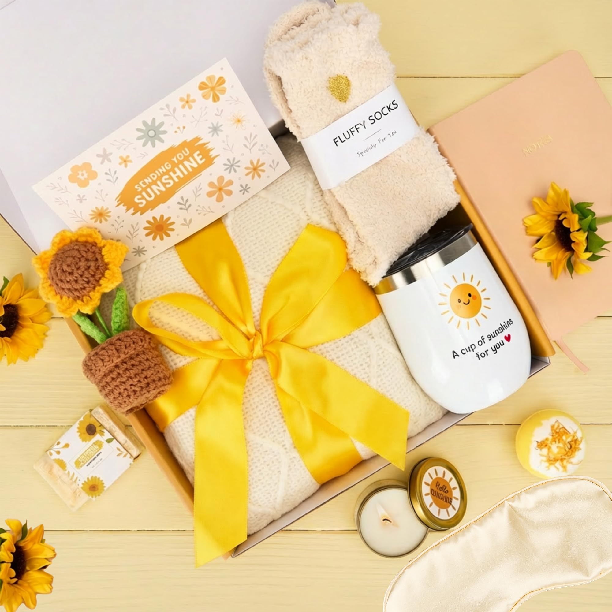 Rilcn Gift Basket Crochet Doll: comforting keepsake for calm moments.