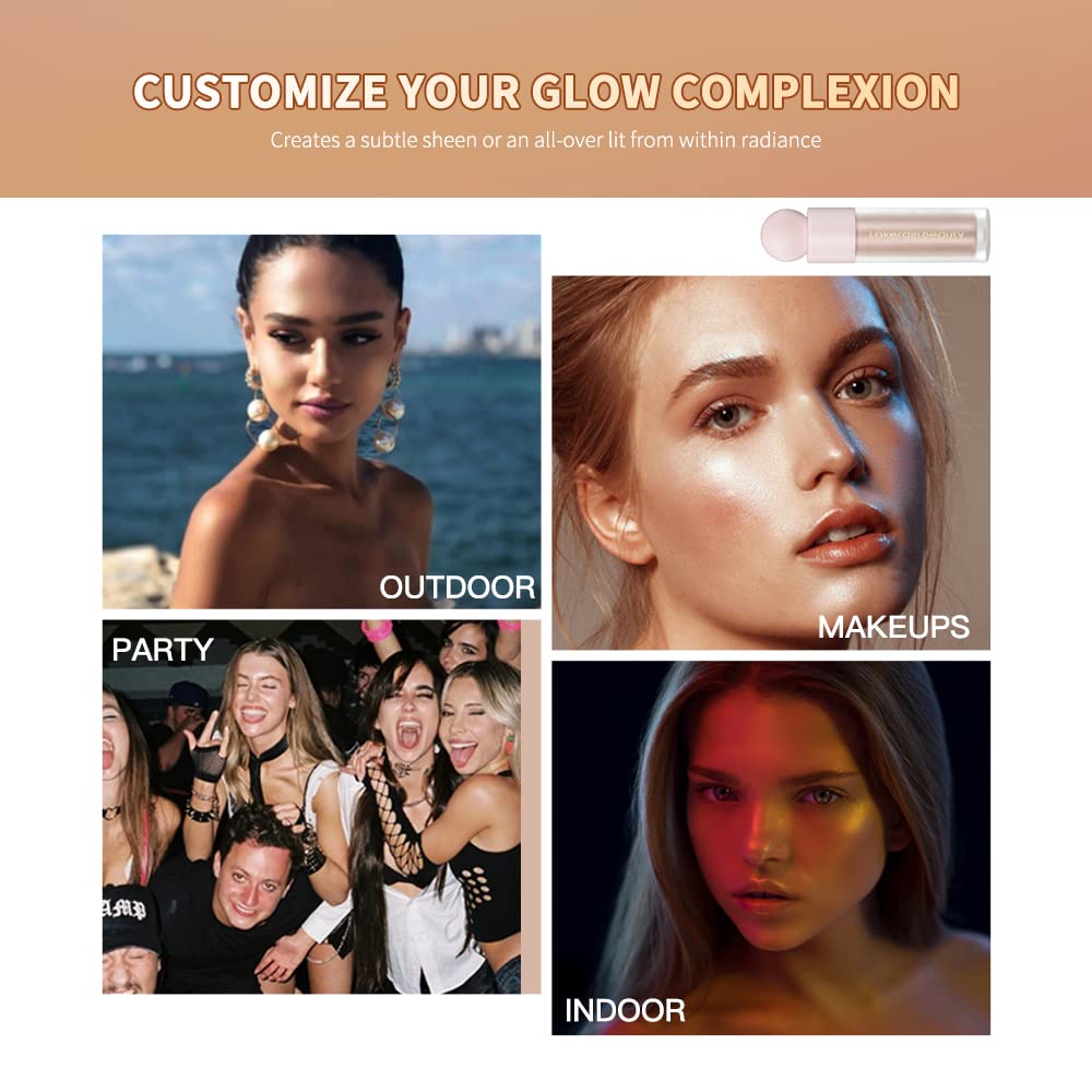 Travel-size RILIMIOO Starlight Glotion Stick fits in a bag.