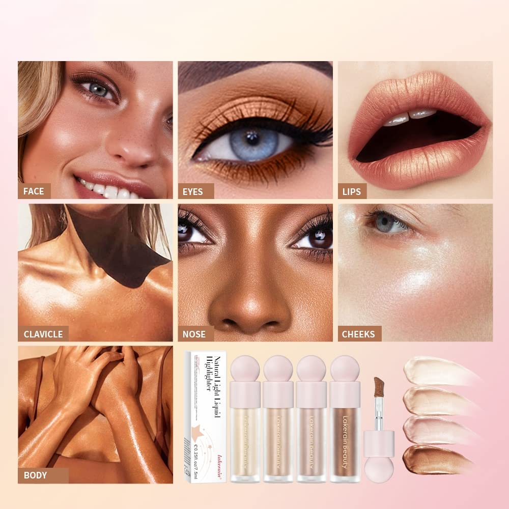 RILIMIOO Starlight Glotion Stick waterproof formula for long-lasting shine.