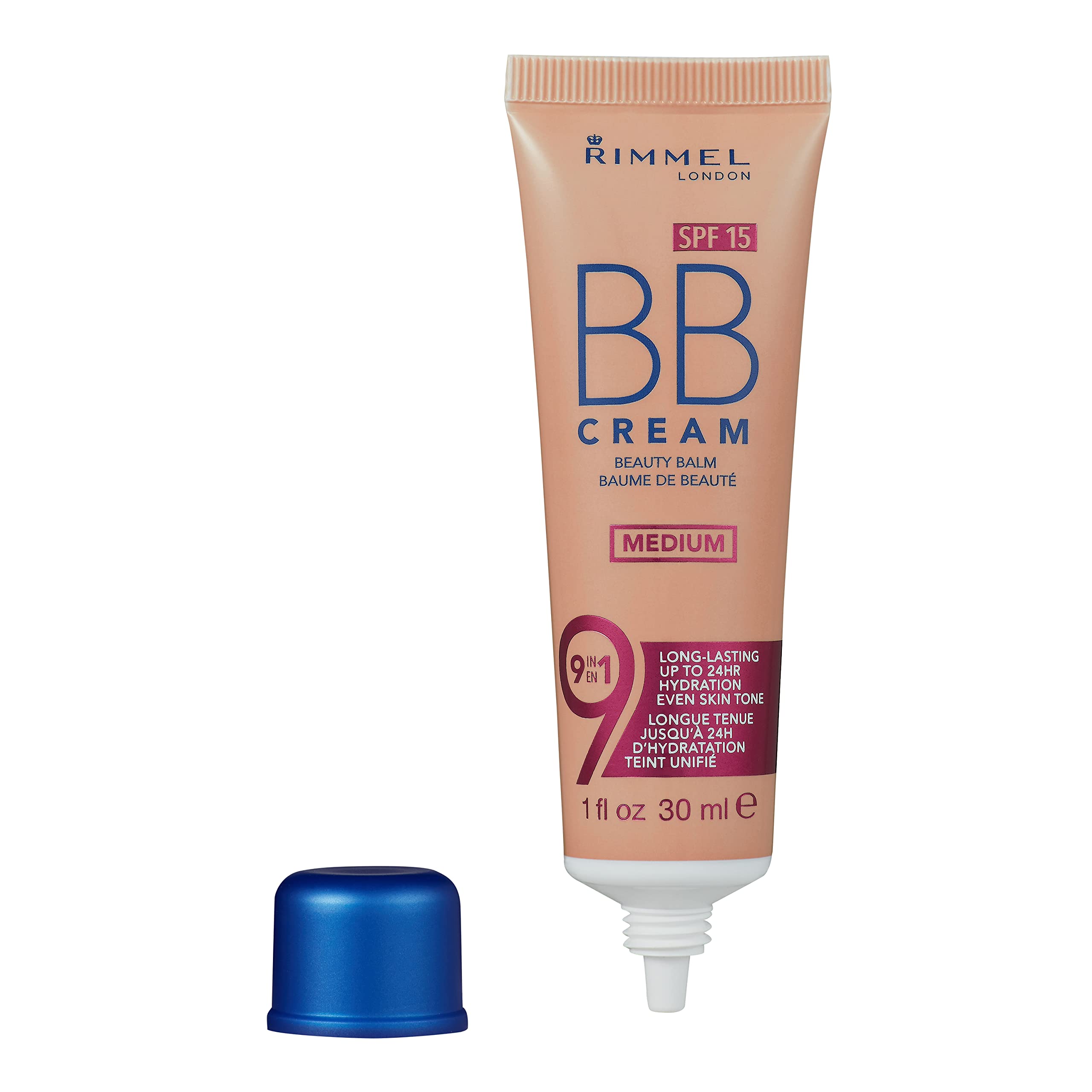 Rimmel BB Cream silky-texture swatch for smooth blending.