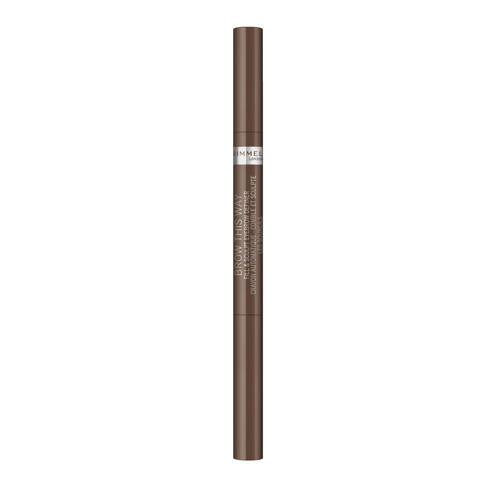 Rimmel Brow This Way triangle-tip close-up for precise brow filling