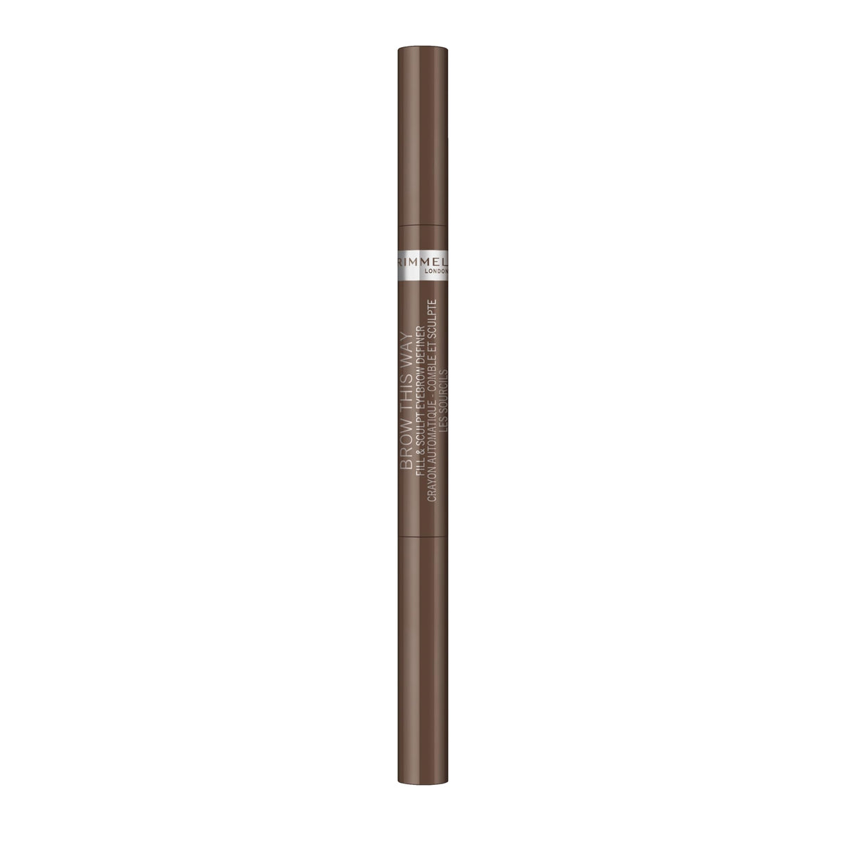 Rimmel Brow This Way triangle-tip close-up for precise brow filling