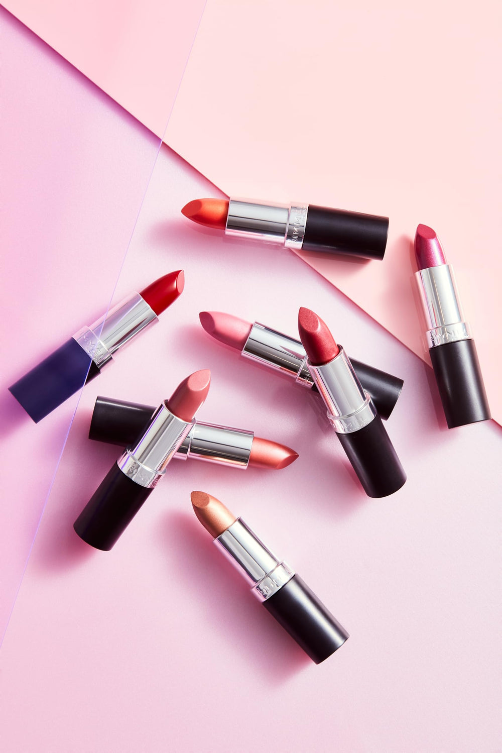 Rimmel Candy lipstick color ensemble suitable for day to night looks