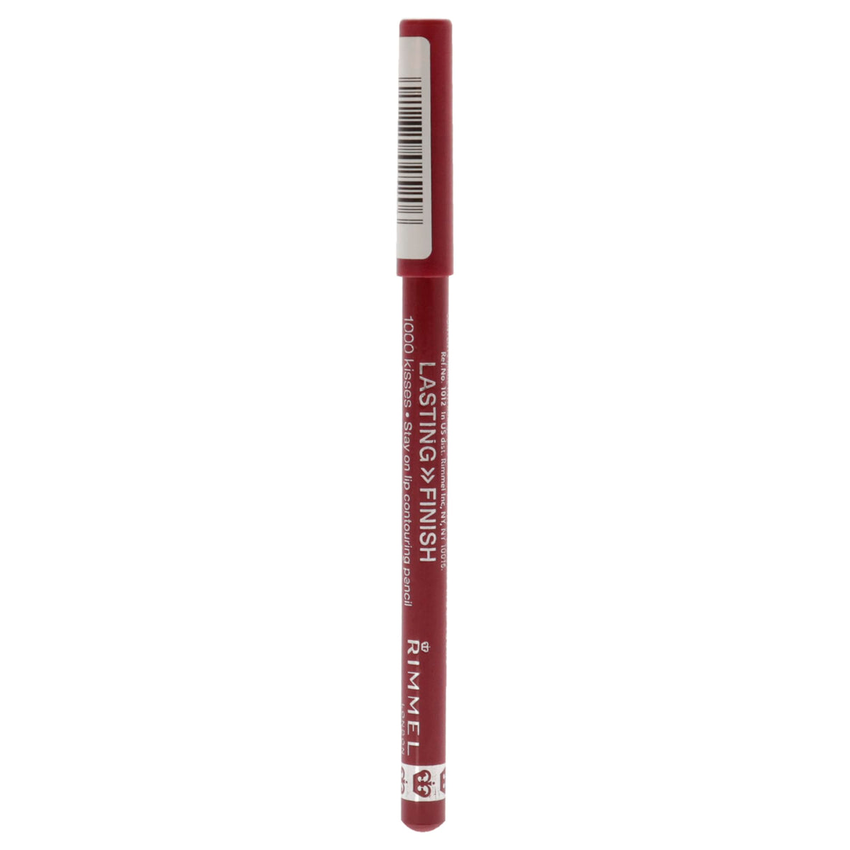 Rimmel 1000 Kisses lip liner packaging for precise lip shaping and long-lasting colour