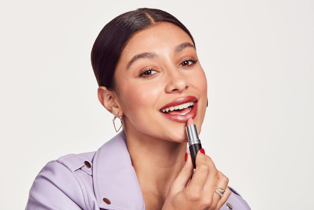 Rimmel Lipstick Candy texture detail highlighting rich pigmentation