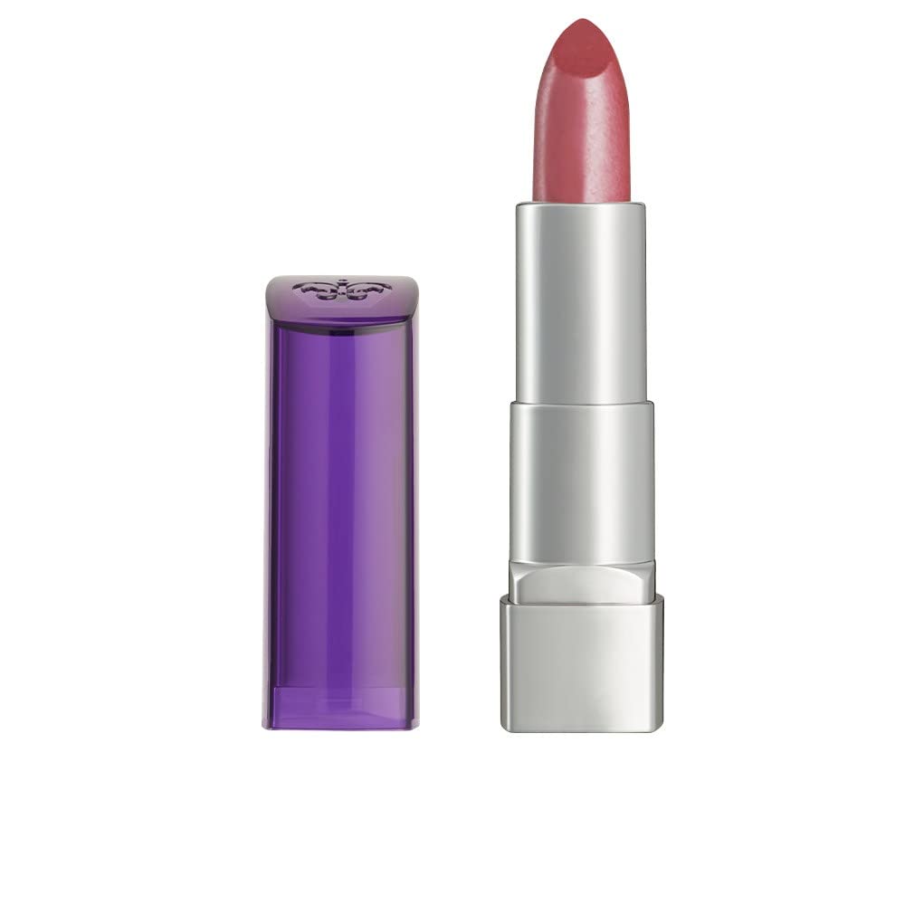 Rimmel Moisture Renew Lipstick 200 Latino swatch showing rich color and smooth wear