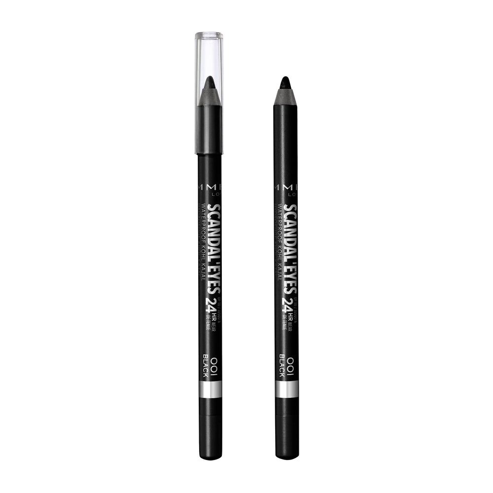 Rimmel Scandal'eyes waterproof liner packaging shot highlights sleek design.