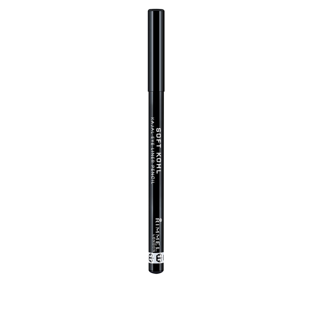 Rimmel Soft Kohl Eyeliner packaging varies, showing a compact, travel-friendly design.