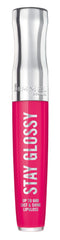 Rimmel Stay Glossy wand applicator ready for precise application