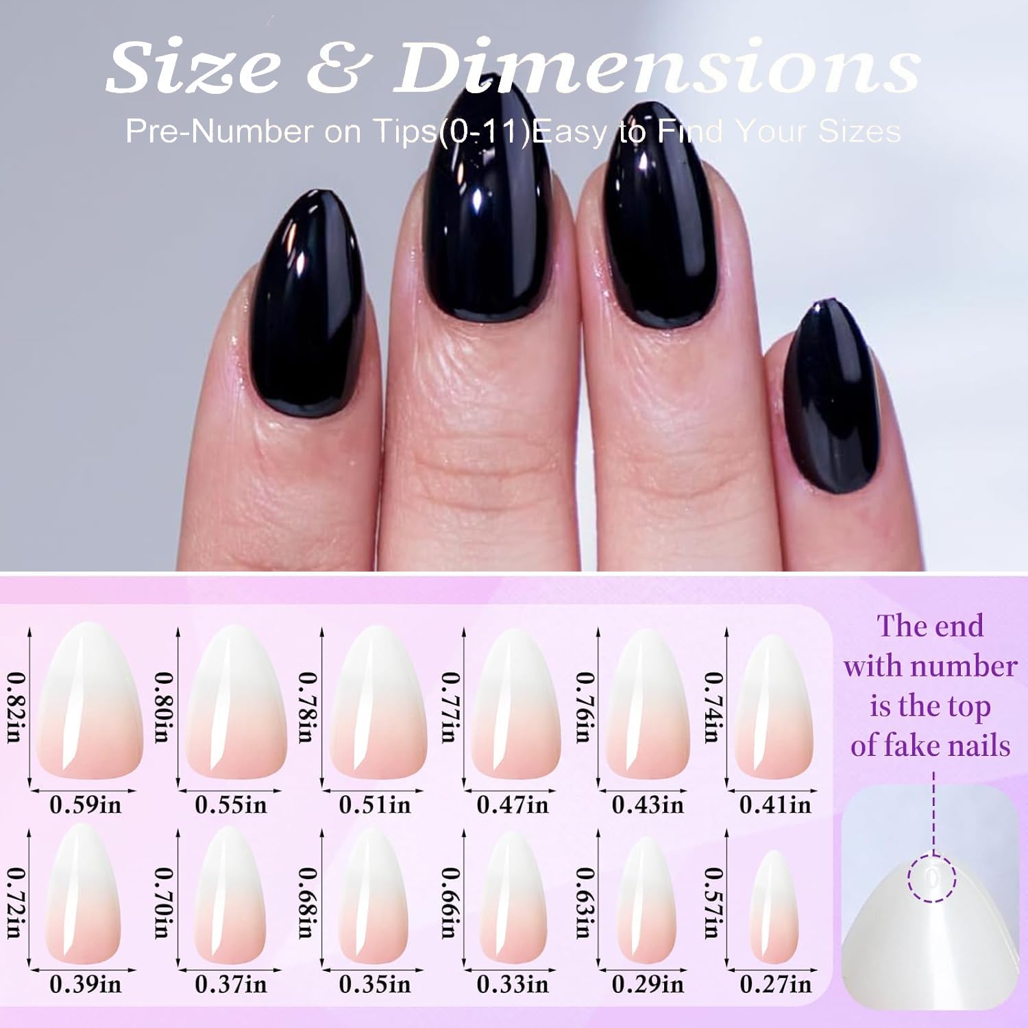 Rimudecure glue and adhesive tabs shown with color nails for long wear.