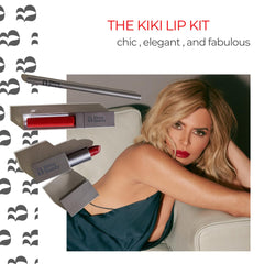 Lip gloss tube close-up shows glossy finish and hydrating feel.