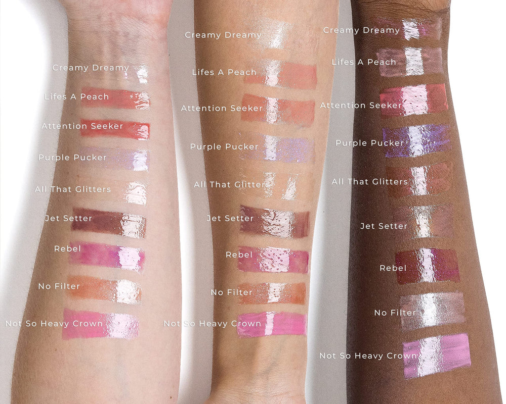 Rinna Beauty Lip Plumping Gloss Jet Setter purse-friendly for on-the-go touch-ups