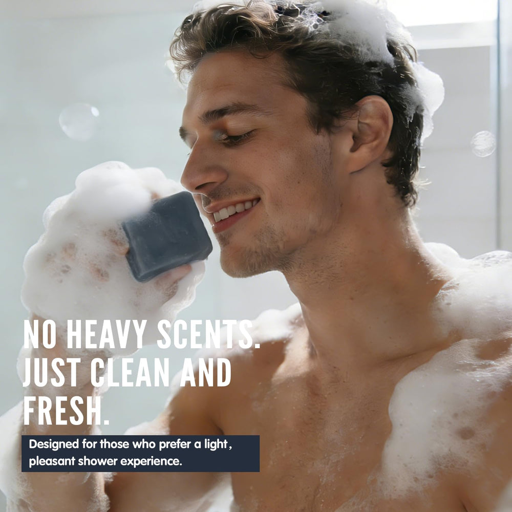 Rinse and Robust gift pack highlighting natural ingredients and cruelty-free claims.