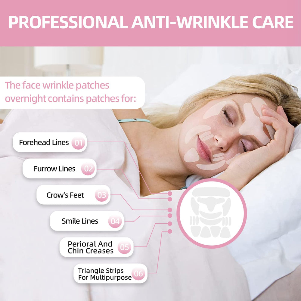 Rinycwa under-eye patches reducing fine lines while sleeping