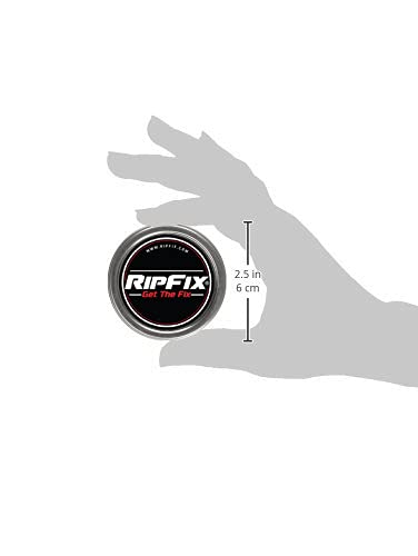 RipFix travel tin packaging open offers portable hand care.