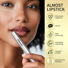 Riroenst Honey Lip Balm worn on lips with natural glow.