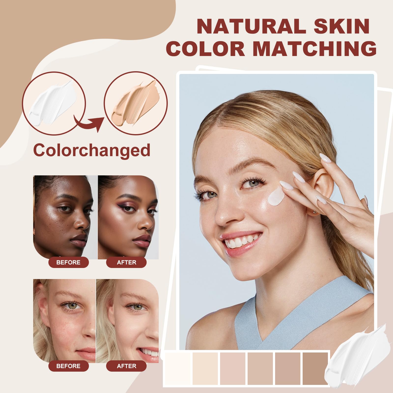 Close-up of Ultrablend texture, creamy and blendable