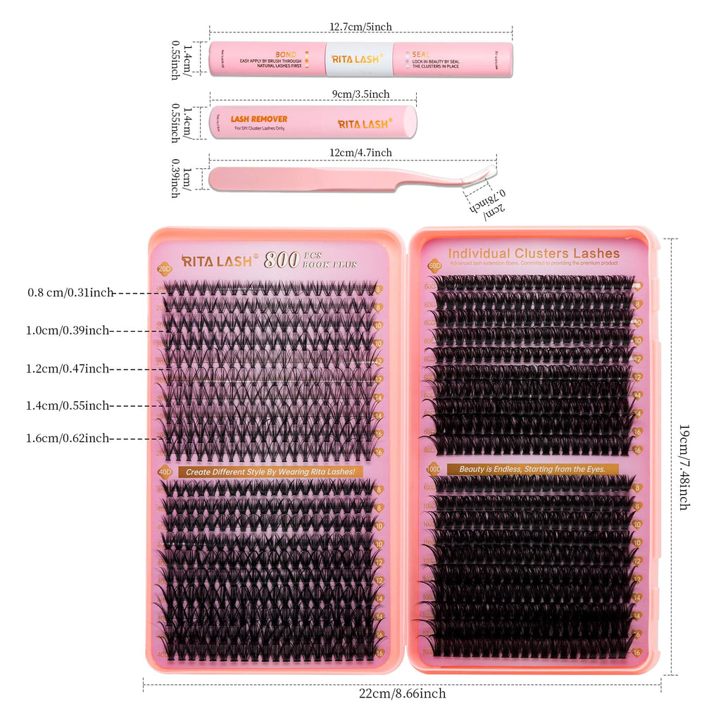 Ritalash waterproof seal keeps lashes looking fresh through day and night