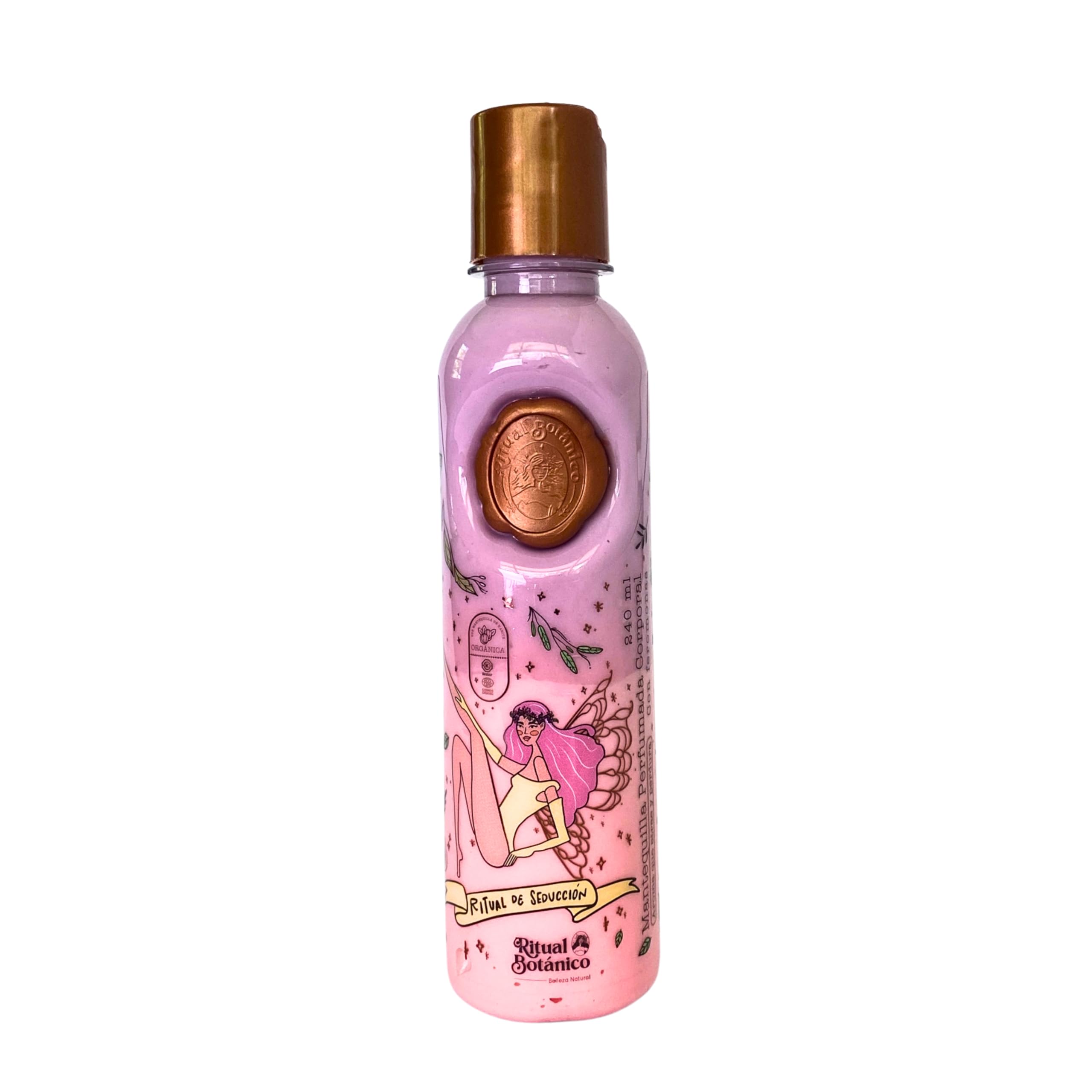 Ritual Botanico body butter seductive scent bottle pour for indulgent self care