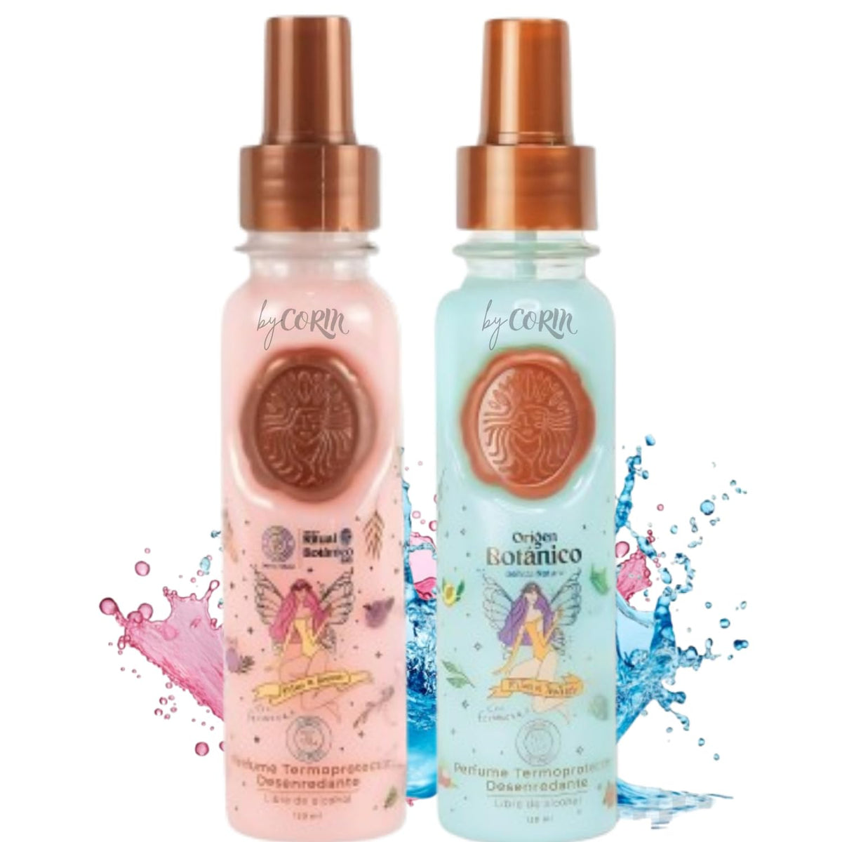 Ritual Botanico Hair Perfume Seduction Rose bottle with soft, lasting fragrance