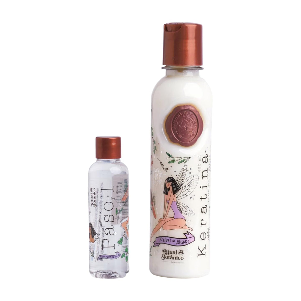 Ritual Botanico Keratina Organic packaging front view with batch details.
