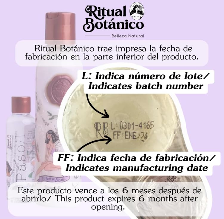 Ritual Botanico Keratina Organic shiny hair close-up after use.