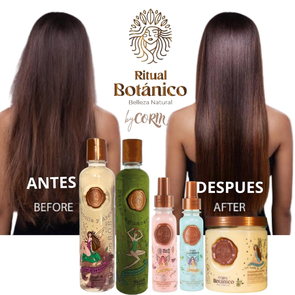 Ritual Botanico KIT 5 packaging showing the full hair care set.