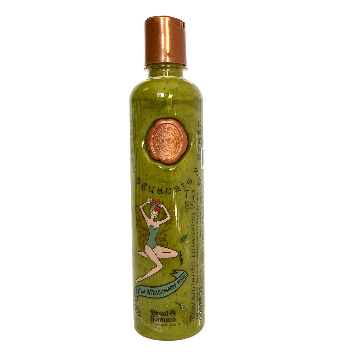 Ritual Botanico Plex bottle with banana and argan for deep hydration and repair.