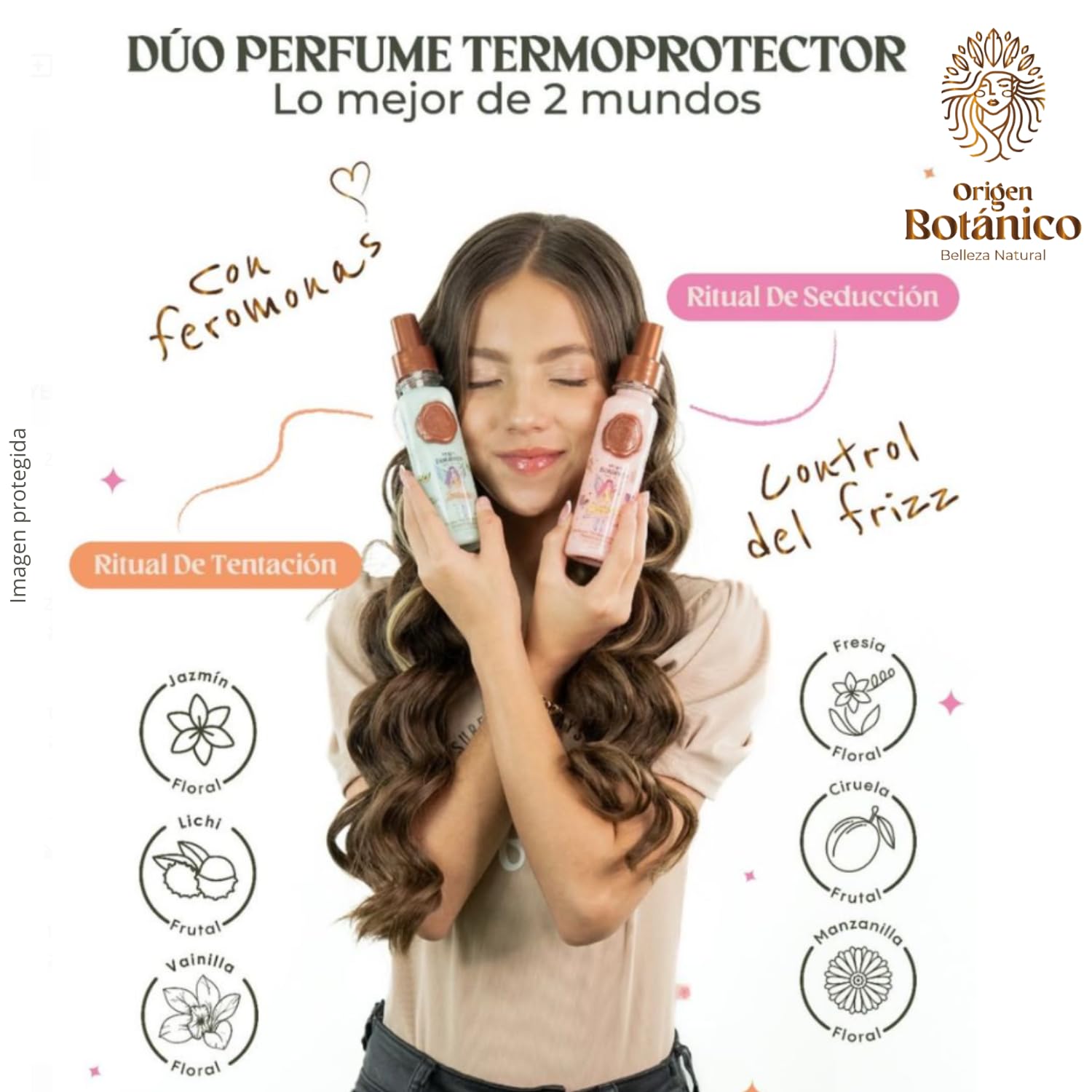 Ritual Botanico Thermal Protector Detangler bottle shields against heat