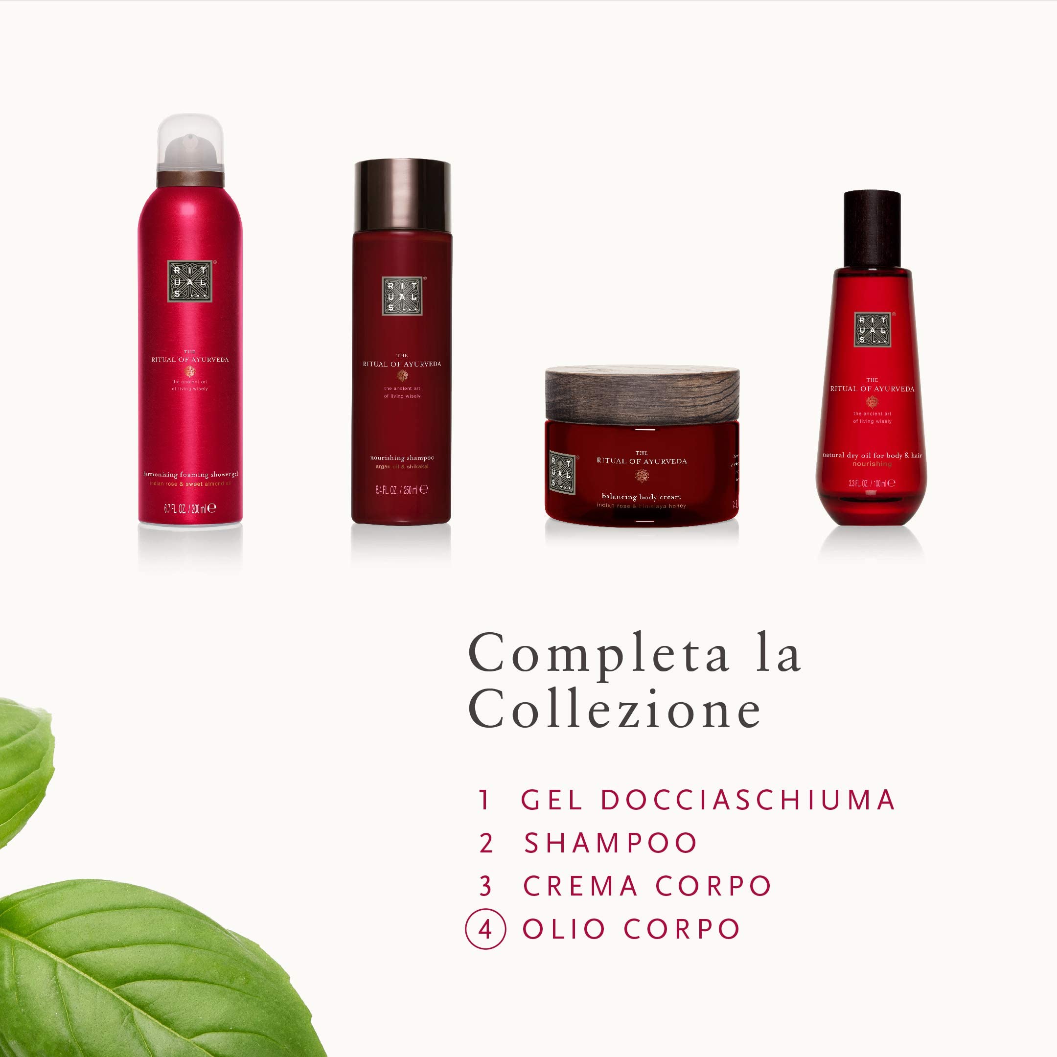 Close-up of RITUALS The Ritual of Ayurveda Dry Oil VATA highlighting silky texture
