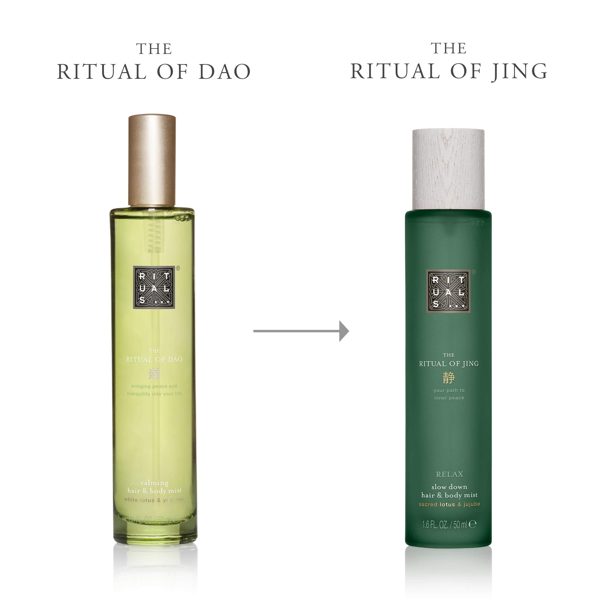 RITUALS The Ritual of Jing soft scent close-up reveals smooth mist.