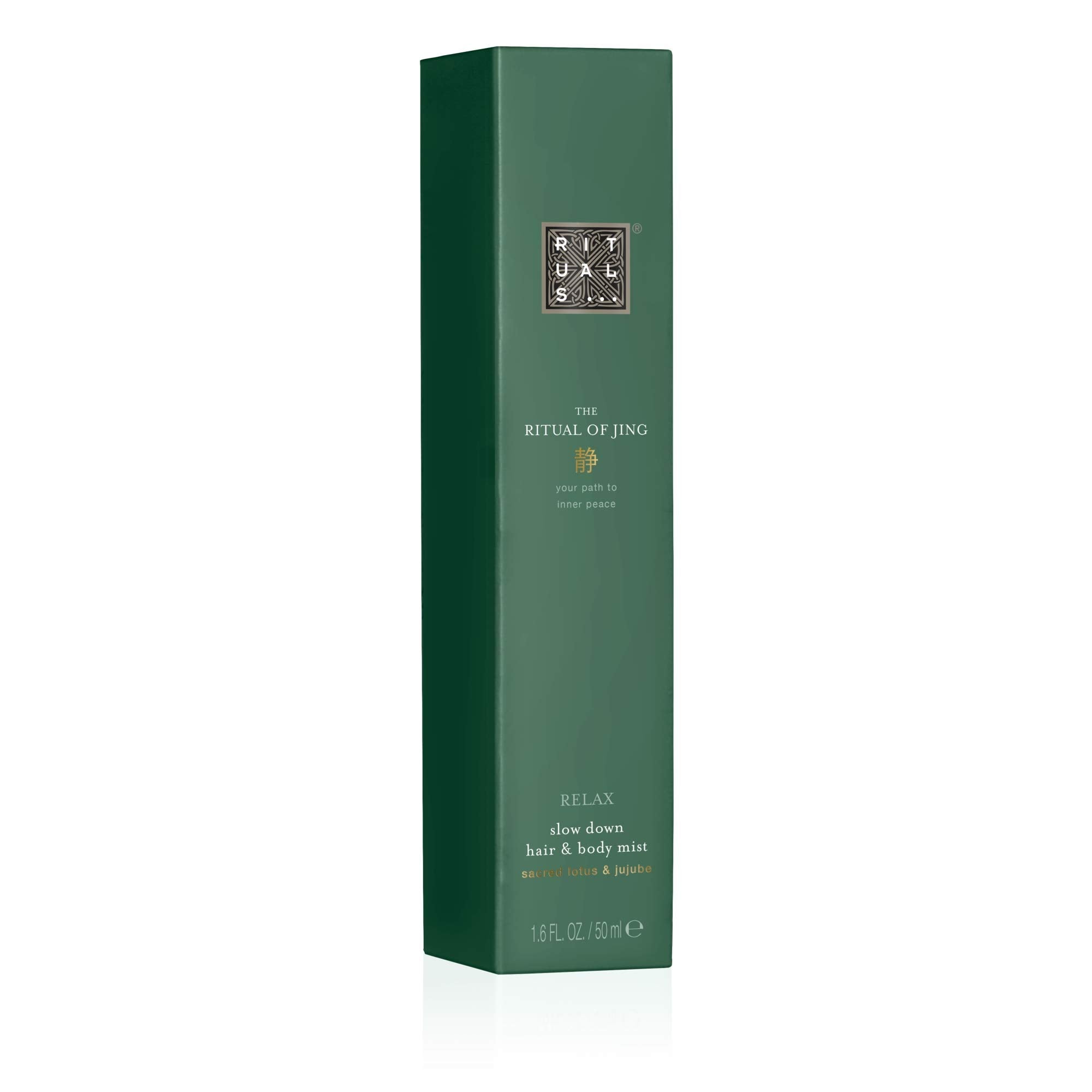 RITUALS The Ritual of Jing textile perfume on linen for fresh ambience.