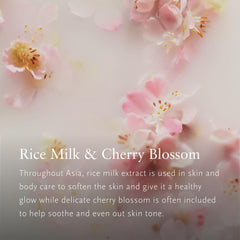RITUALS Sakura Body Cream cherry blossom scent note for calming fragrance.