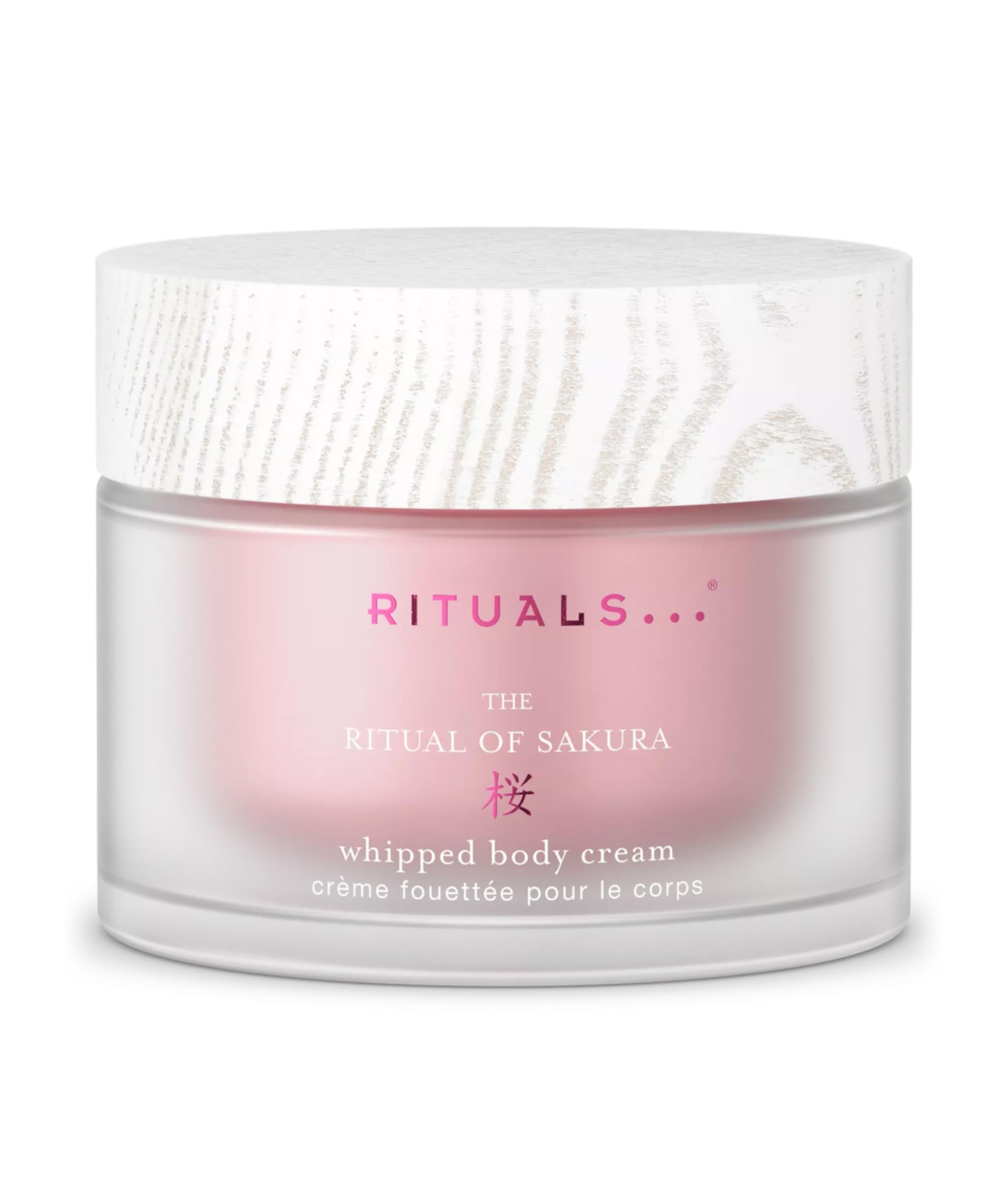 RITUALS Sakura Body Cream jar close-up showing a silky, hydrating formula.