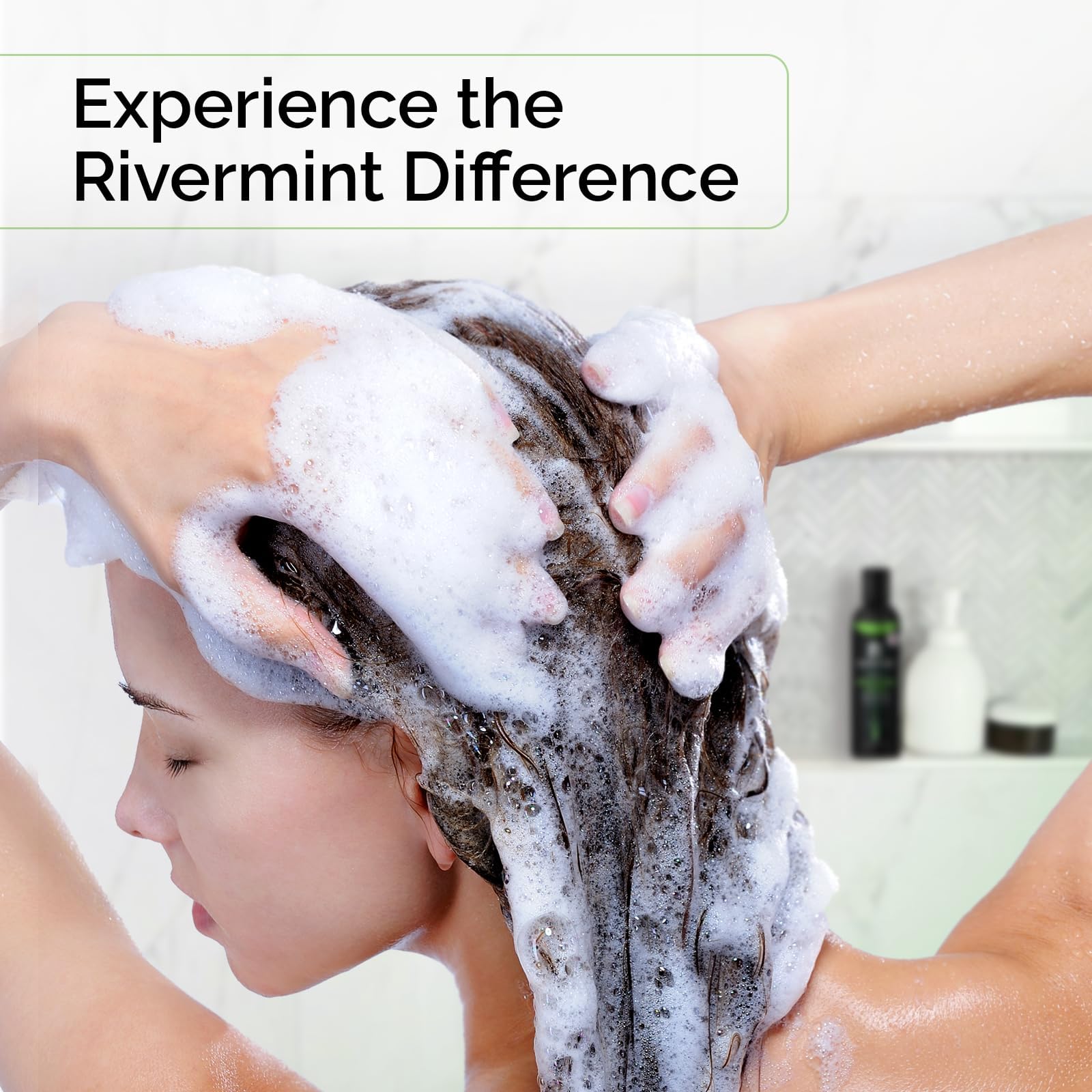 Rivermint made in USA label conveys quality and trust.