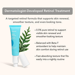 Creamy texture close-up of Riversol Retinol Night Cream