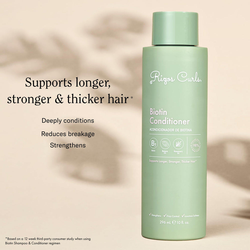 Bottle emphasizes shine and softness after use.